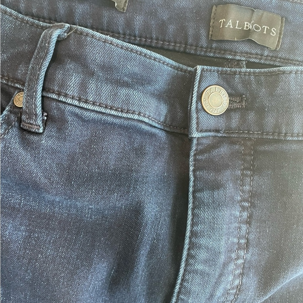 TALBOTS Dark Blue Straight Leg Jeans - Picture 5 of 7